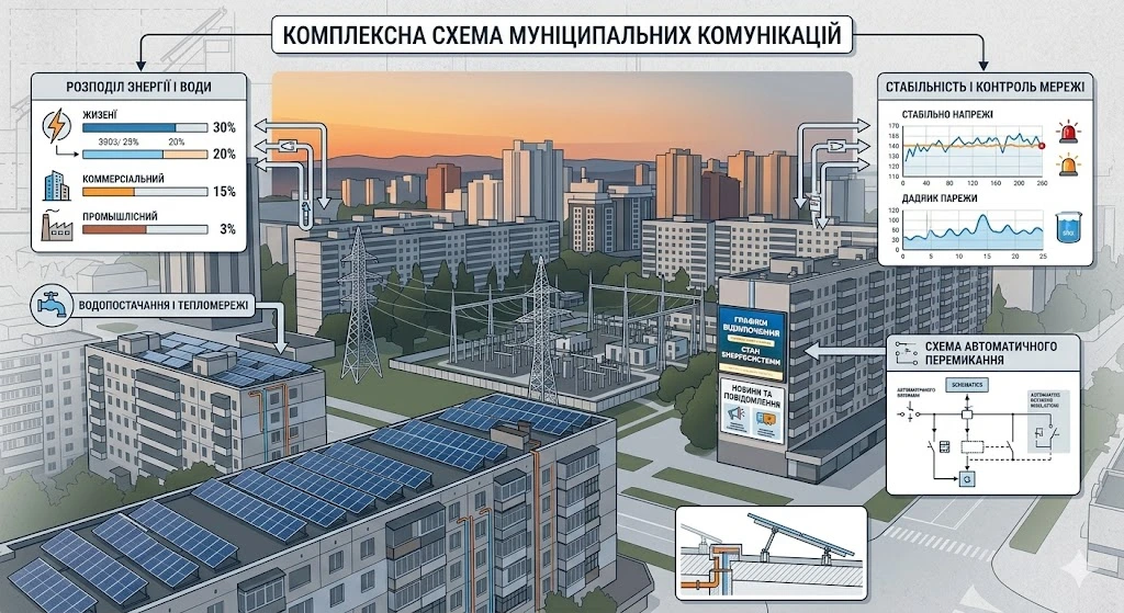 Комплексна схема міських комунікацій