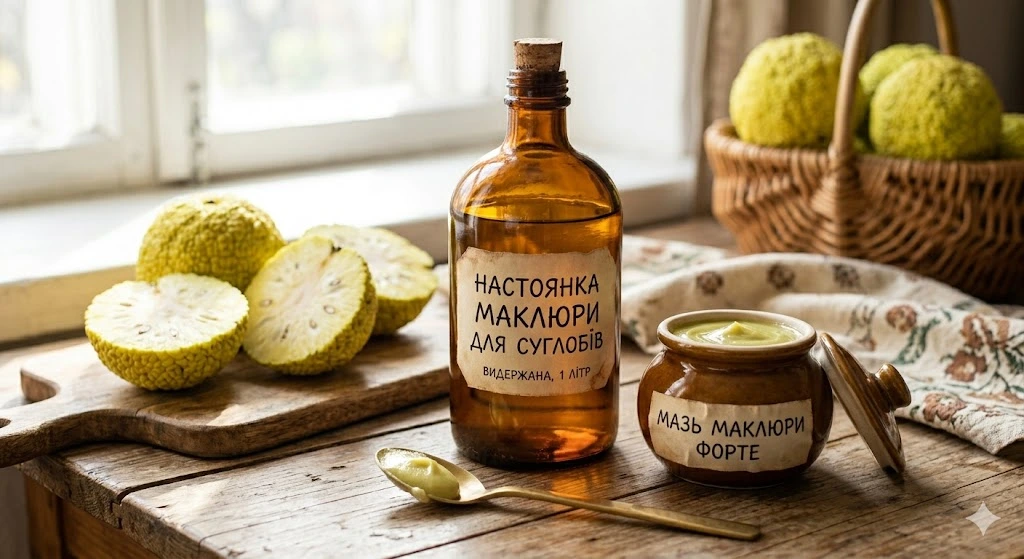Настойка та мазь маклюри