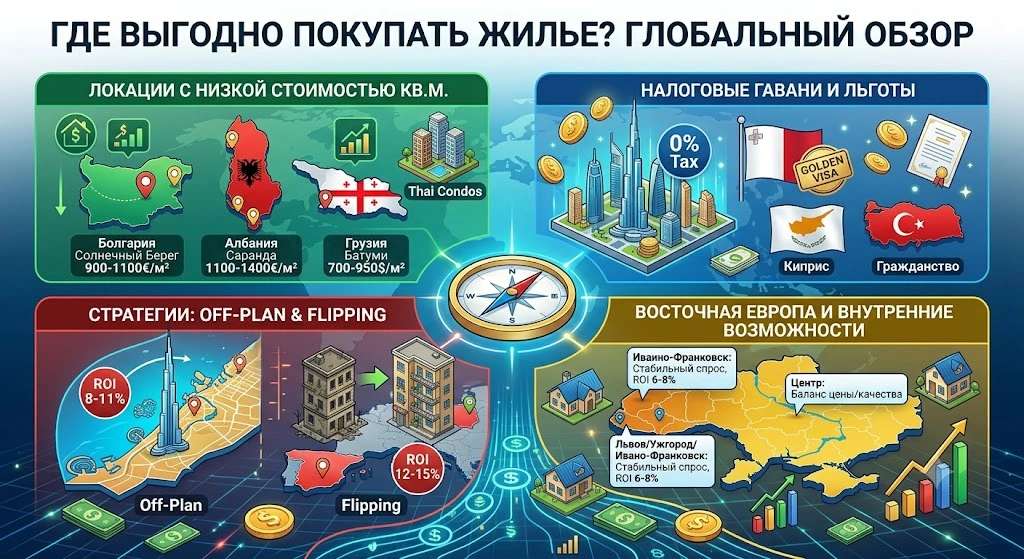 Инфографика о недвижимости