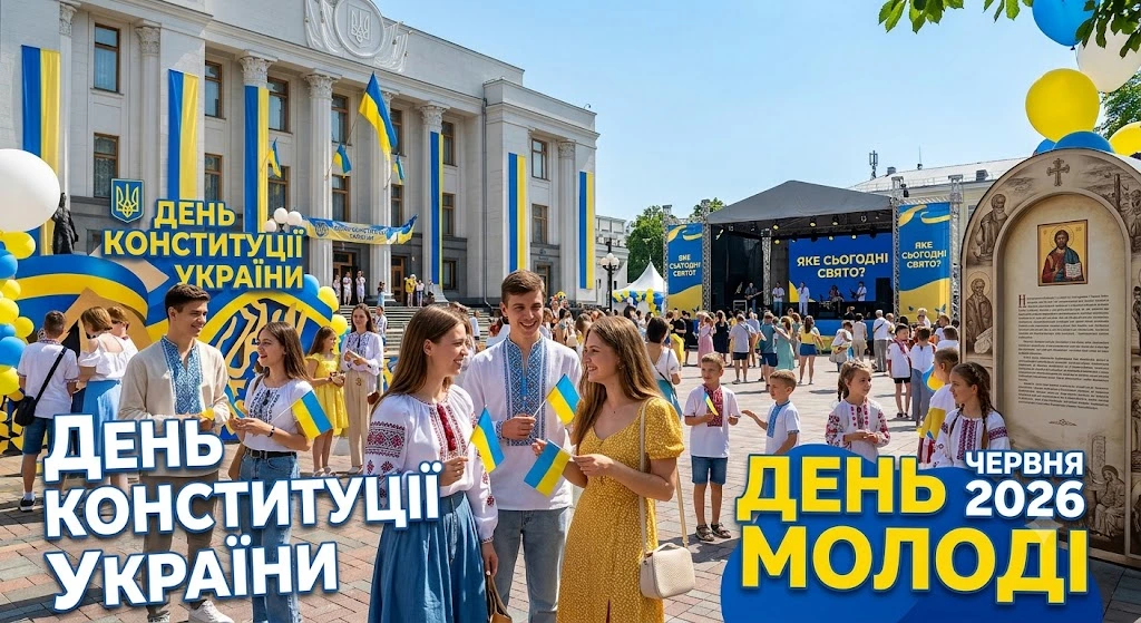 Празднование Дня Конституции Украины