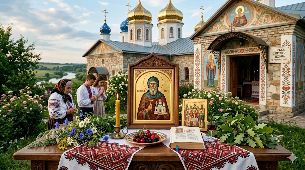 Український храм, молитва, ікона
