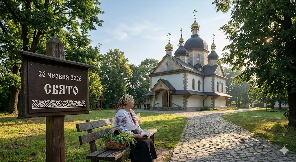 Женщина у храма