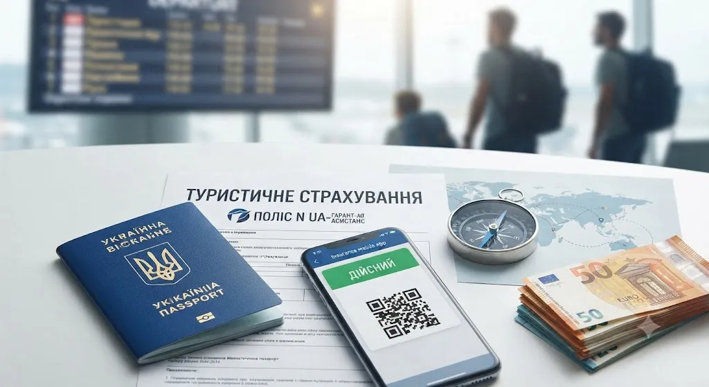 Туристическая страховка и паспорт