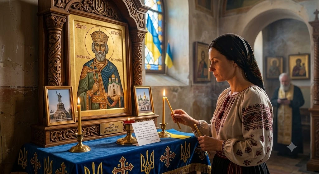 Икона князя Владимира, Киев
