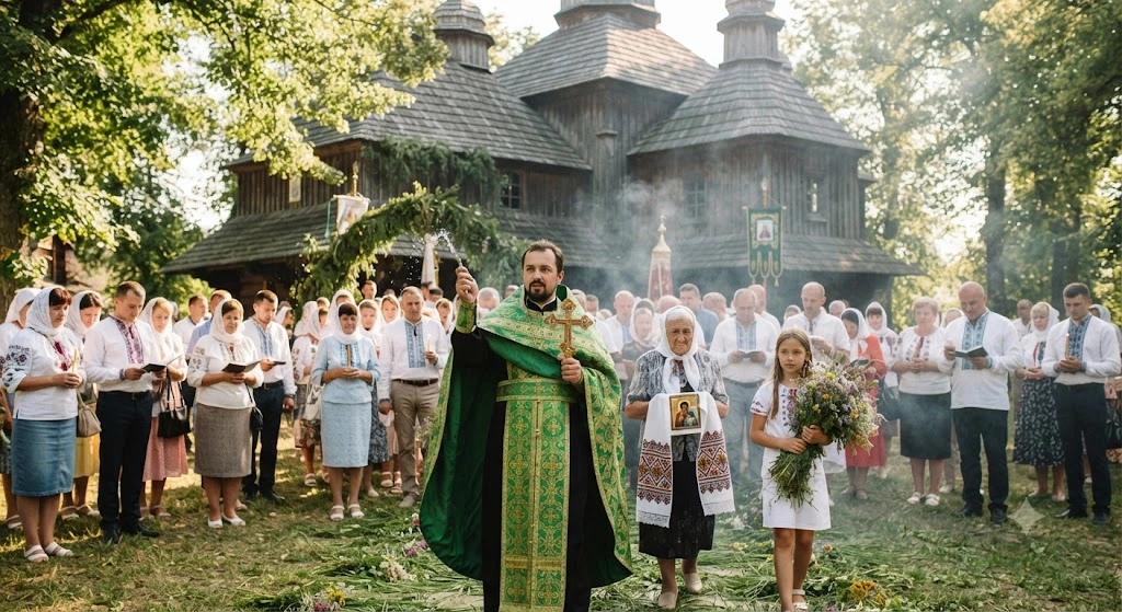 Крестный ход на праздник