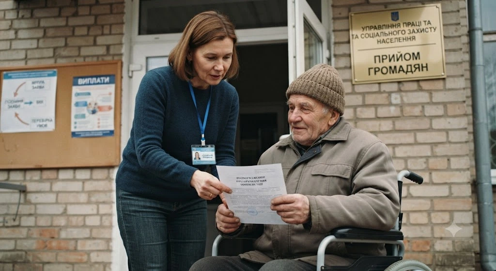 Оформлення документів на догляд
