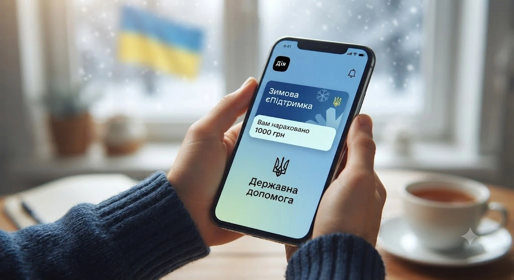єПідтримка: нарахування 1000 грн в Дії
