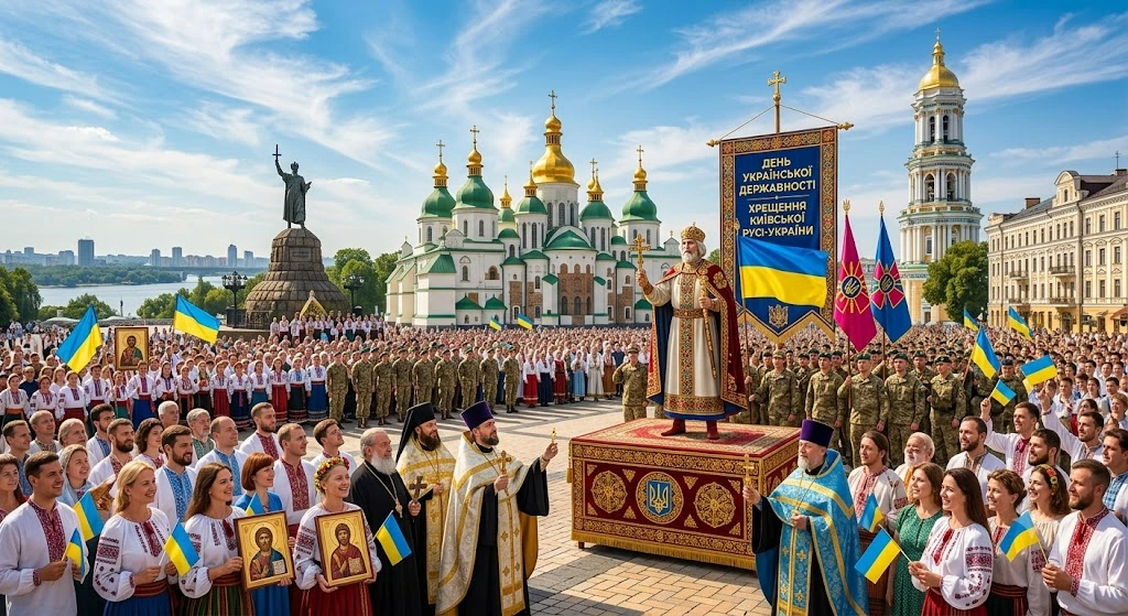 Празднование Дня украинской государственности