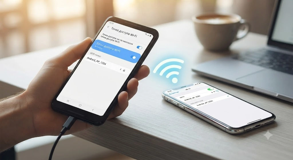 Раздача интернета по Wi-Fi