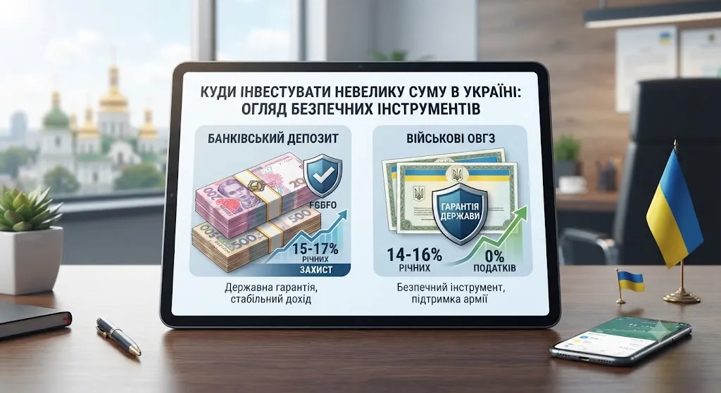 Інвестиції в Україні: депозити та ОВДП