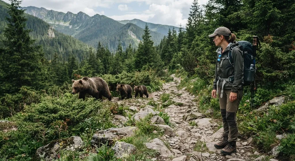 Опасная встреча со змеей