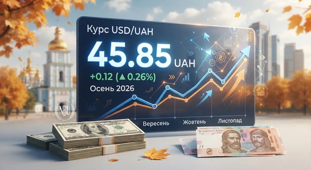 Прогноз курса USD/UAH