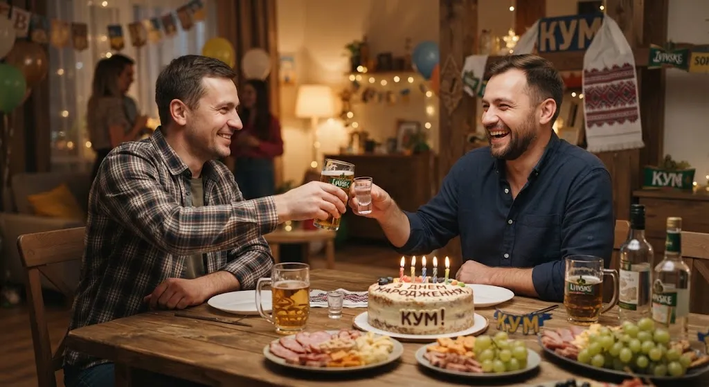 Привітання з Днем народження куму: щирі побажання